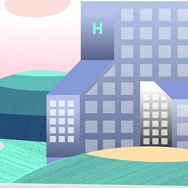 hospital illustration cropped