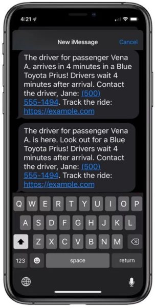 Ridecentric Message New Rideshare Notifications Keep Passengers and Staff in the Loop ...